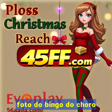 foto do bingo do choro